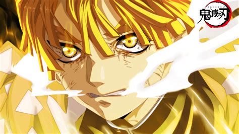 Demon Slayer Zenitsu Agatsuma With Yellow Eyes HD Anime Wallpapers | HD ...