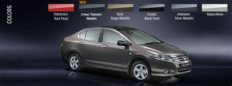 Honda City colors India