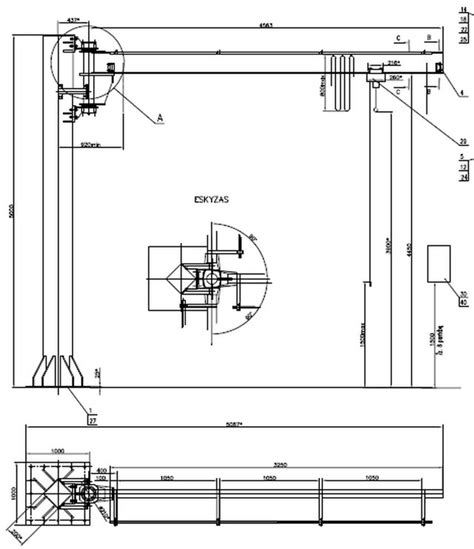 1 ton jib crane - download free 3D model by jonasr - Cad Crowd