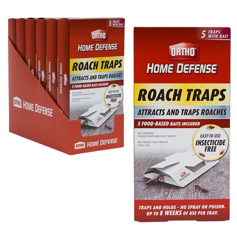 Wholesale Ortho 5pk Roach Traps