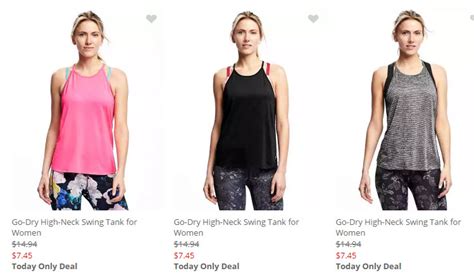 50% off Old Navy Activewear