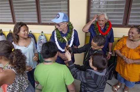 ‘Malama Honua’: Crew members from Hokulea tell students about life on ...