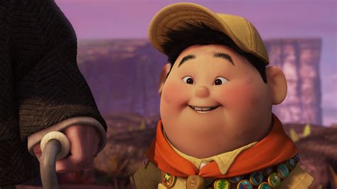 Russell, character from “Up”. | Pixar-Planet.Fr