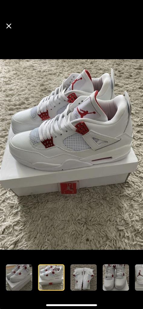 metallic red 4s the price is a bit low so im sceptical : r/LegitCheck