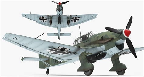 3D junkers ju 87 german model - TurboSquid 1160230