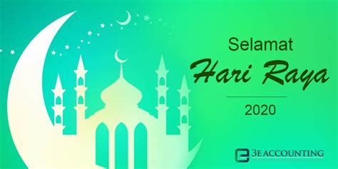 Hari Raya Puasa Greetings-Happy Hari Raya by 3E Accounting Singapore