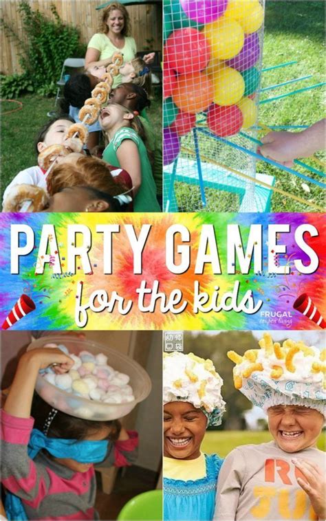 Kids Party Games | Birthday party games for kids, Outdoors birthday ...