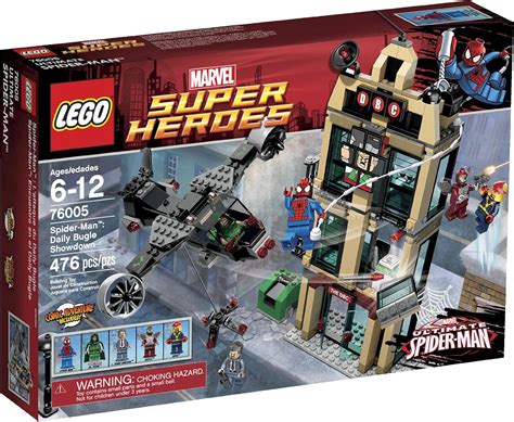 LEGO Super Heroes Spider-Man: Daily Bugle Showdown 76005: Amazon.de ...