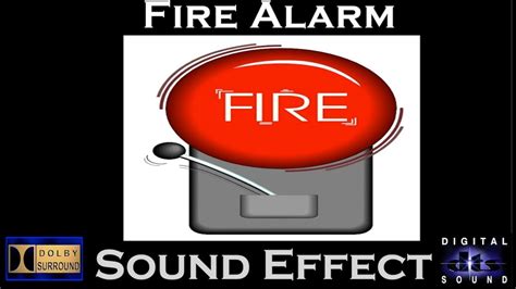 FIRE ALARM SOUND EFFECT | HIGH QUALITY AUDIO - YouTube