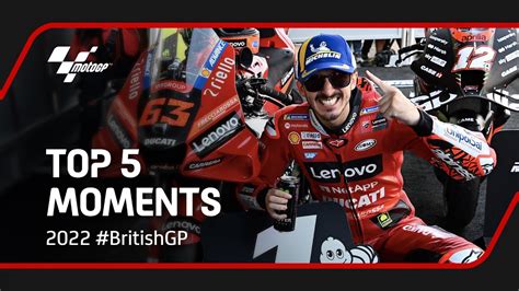 Top 5 MotoGP™ Moments | 2022 #BritishGP - YouTube