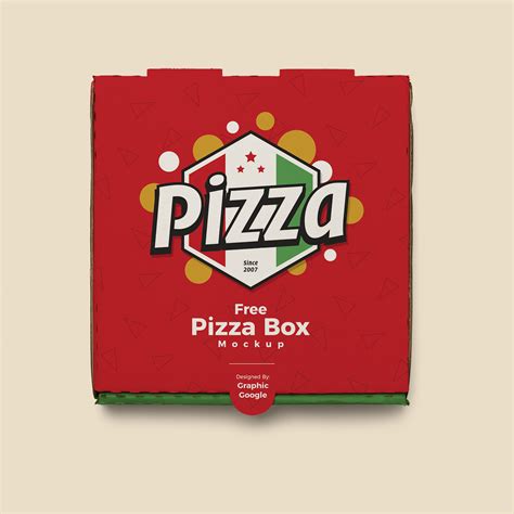 Free Pizza Box Mockup — Free Mockup World