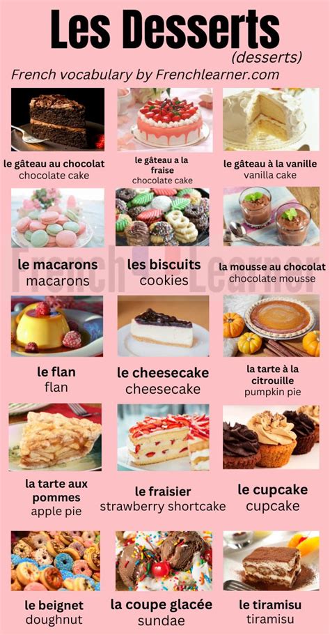 French Food With Names