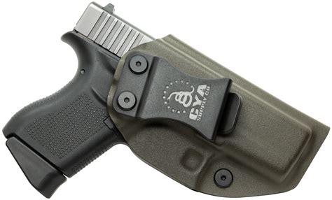 CYA Holsters GLOCK 43/43X IWB Holster for Concealed Carry - Element ...