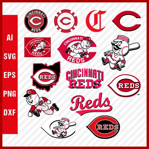 Cincinnati Reds Logo, Reds Svg Cut Files, Layered Svg Logo | Inspire Uplift