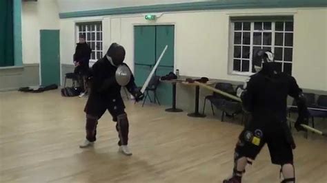 Sparring: Sword vs spear - with bucklers and shields - YouTube | Sword ...