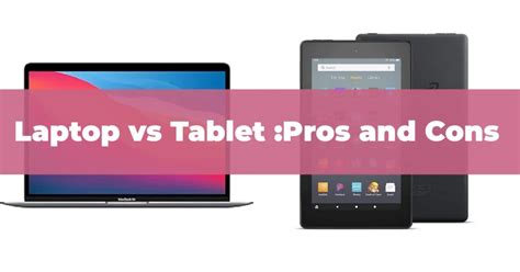 Laptop vs Tablet: Pros and Cons - Creatives Block