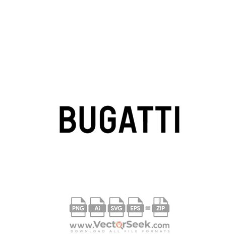 Bugatti New Logo Vector - (.Ai .PNG .SVG .EPS Free Download)