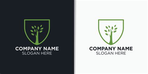 forest safety logo design vector, nature logo template 20989193 Vector ...