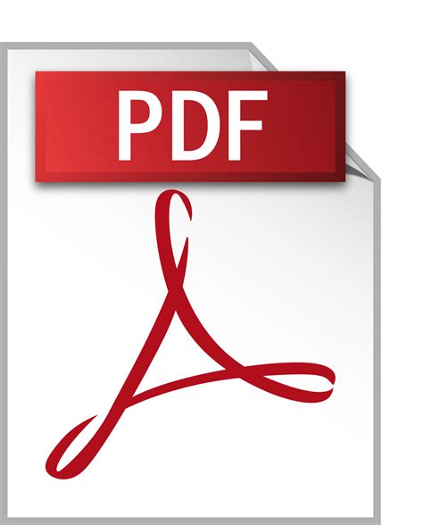 11 Flat PDF Icon Transparent PNG Images - Adobe PDF Icon, PDF Icon ...