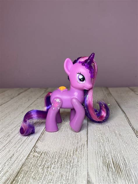 MLP G4 Shine Twilight Sparkle 3.25 Brushable Pony W/light up - Etsy