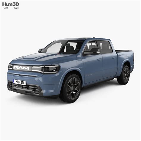 Ram 1500 Crew Cab REV Limited 2024 3D model - Download Pickup on ...