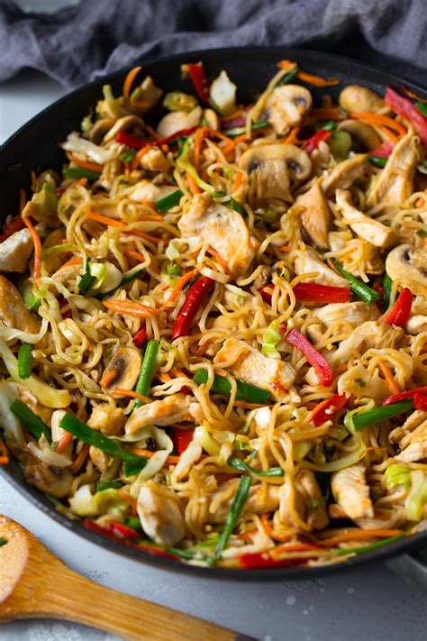 Easy Chicken Yakisoba - Cooking Classy