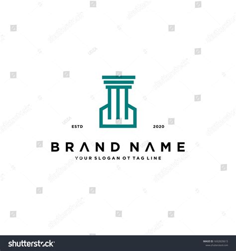 Attorney Logo Design Vector Template Stock Vector (Royalty Free ...