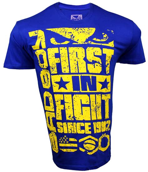 Bad Boy "First in Fight Lockup" T-shirt | FighterXFashion.com