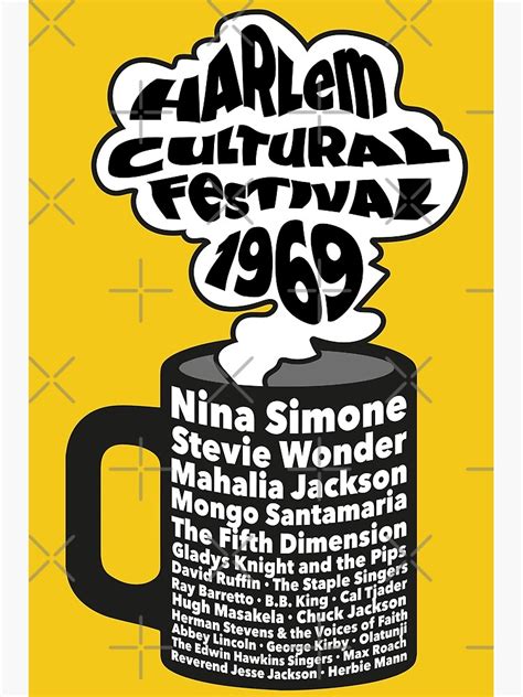 "Harlem Cultural Festival 1969 Poster" Poster for Sale by Lick-Design ...