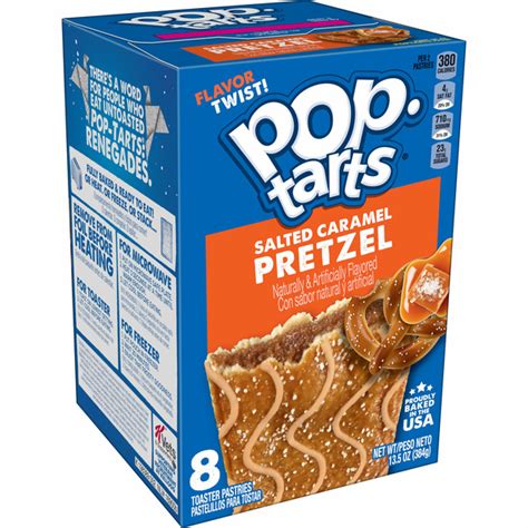 Kellogg’s Pop-Tarts Pretzel Toaster Pastries, Breakfast Foods, Salted ...