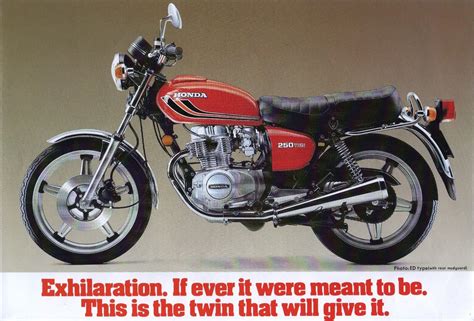 1978 HONDA CB250T SUPER SPORTS ROAD BIKE 8 Page Motorcycle Sales ...