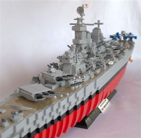 LEGO MOC Iowa-Class Battleship USS Missouri (BB-63) by TOPACES ...