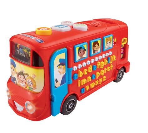 VTech Baby Playtime Bus with Phonics Counting Alphabet Numbers Sounds ...