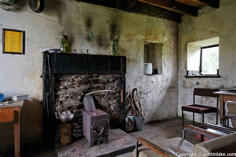 White Laggan bothy interior South of Loch Dee, Southern Uplands ...