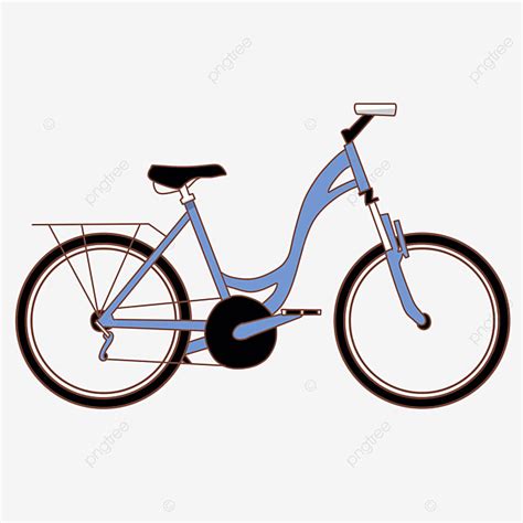 Dessin Animé Vélo Vélo Illustration PNG , Vélo Bleu, Vélo, Illustration ...