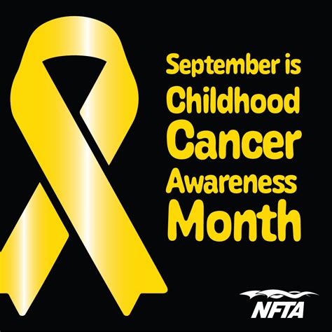 National Childhood Cancer Awareness Month - NFTA Elements