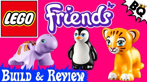 LEGO Friends Animal Series 4 Collection Review - BrickQueen - YouTube