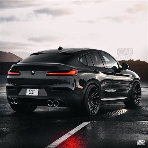 2019 BMW X4 M Rendered in Black, Debut Imminent - autoevolution