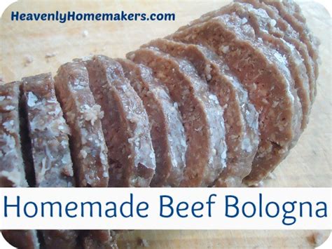 Homemade Beef Bologna | Heavenly Homemakers