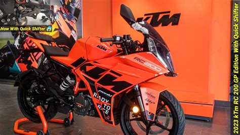 2023 KTM RC 200 GP Edition Full Detailed Review | Price | New Features ...