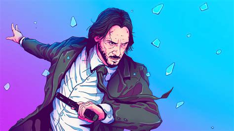 john wick fan art [3840 x 2160] – HD Wallpapers