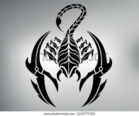 Tribal Scorpio Symbol