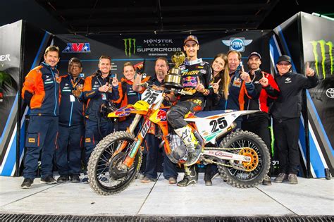 Red Bull KTM Factory Racing Team Earns Double Victory at Anaheim SX ...