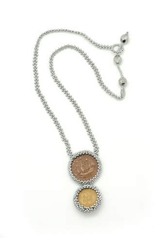 Double Coin Necklace