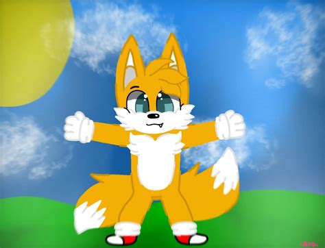 Tails fanart by FoxyDoggyAlo on DeviantArt