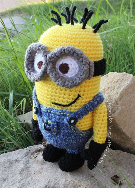 Despicable Me Minion | Minion crochet, Minion pattern, Minion crochet ...