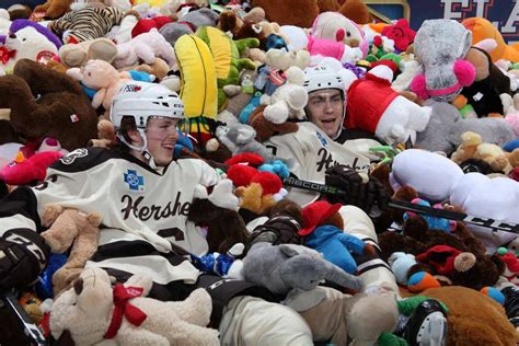 The Hershey Bears will attempt to set a World Record Teddy Bear Toss ...