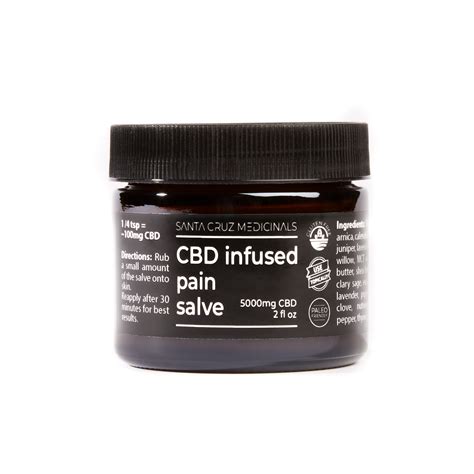 Buy CBD Pain Salve - 5000mg | Santa Cruz Medicinals