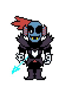 Undyne the Undying overworld sprite | Undertale Amino