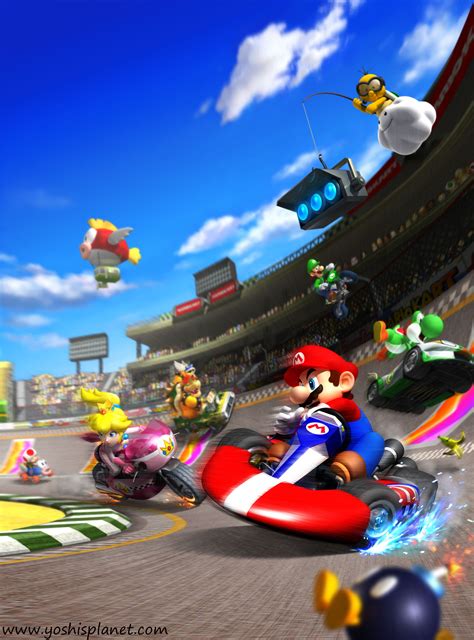 Image - Luigi-circuit-group-picture-mario-kart-wii.jpg | Mario Kart Wii ...